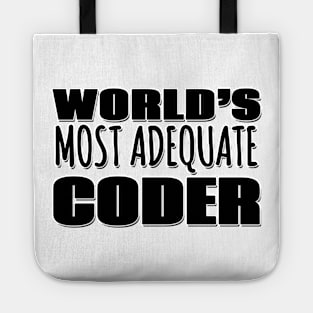 World's Most Adequate Coder Tote