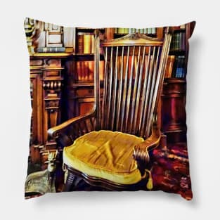 Victorian Library Pillow