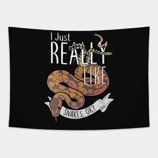 I Just Really Like Snakes, OK? Tapestry