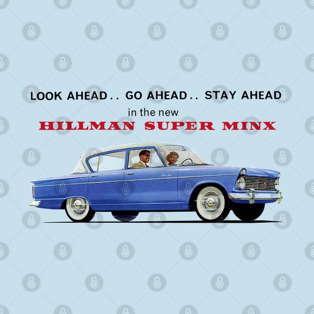 HILLMAN MINX - advert by Throwback Motors