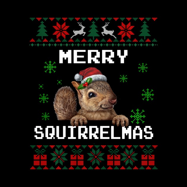 Squirrel Lover Christmas Gifts Xmas Christmas Sweater by everetto
