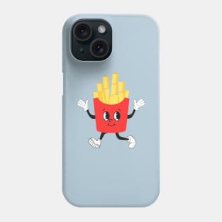 Retro French Fries Grin Face Phone Case