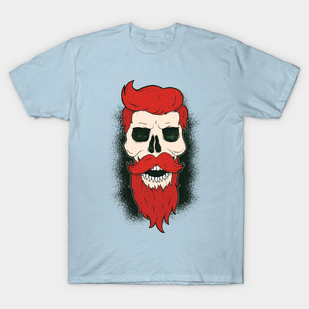 Disover Bearded Skull - Bearded Skull - T-Shirt