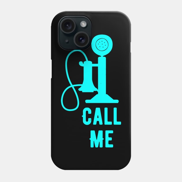 Call Me Phone Case by TeeNoir