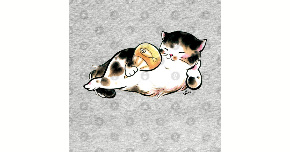 Lady Fat Cat Cat Kids T Shirt Teepublic