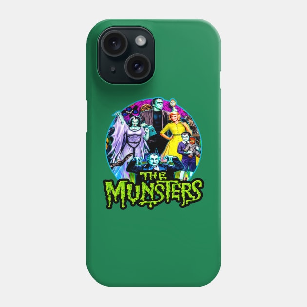 The Munsters/Retor Phone Case by Niko Neon