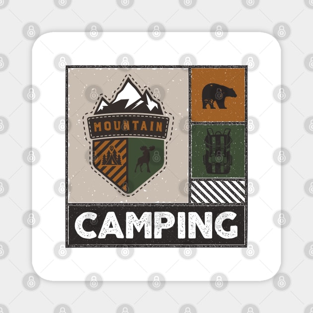 camping Magnet by MSC.Design