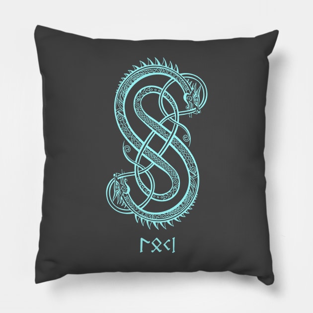 god of mischief Pillow by Lamink