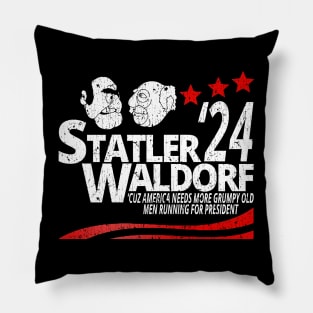 Statler And Waldorf For President Pillow