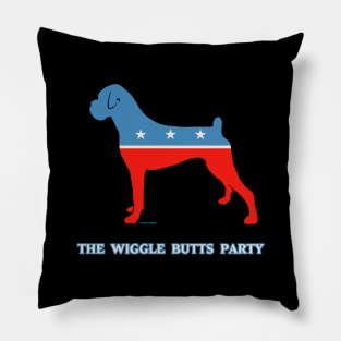 The Wiggle Butts Party aka the Boxer Party Pillow