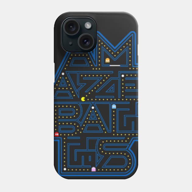 Amazeballs: Pac-Man Phone Case by Just_Shrug