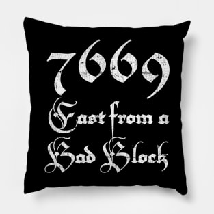 7669 --- 90s Aesthetic Fan Design Pillow