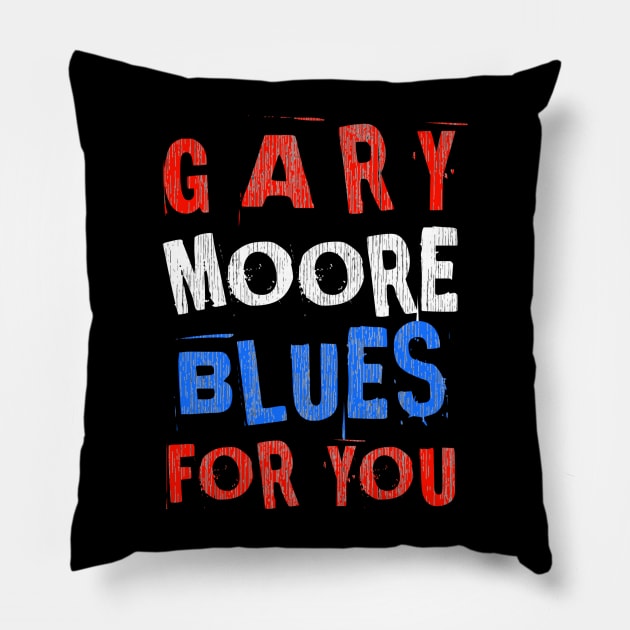 Blues for you Pillow by GRBO