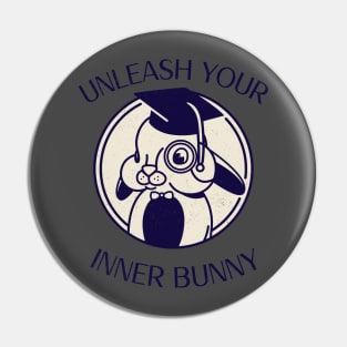 Release your inner bunny Pin