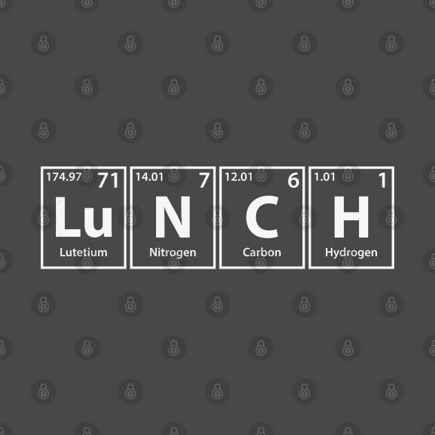 Lunch (Lu-N-C-H) Periodic Elements Spelling by cerebrands