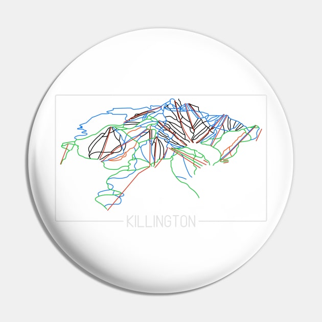 Killington Trail Rating Map Pin by ChasingGnarnia