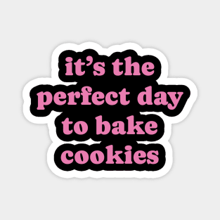 Perfect day to bake cookies! Magnet