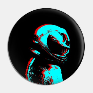 Astronaut Bear 3D Pin