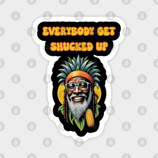 Everybody Get Shucked Up Magnet by Grave Digs