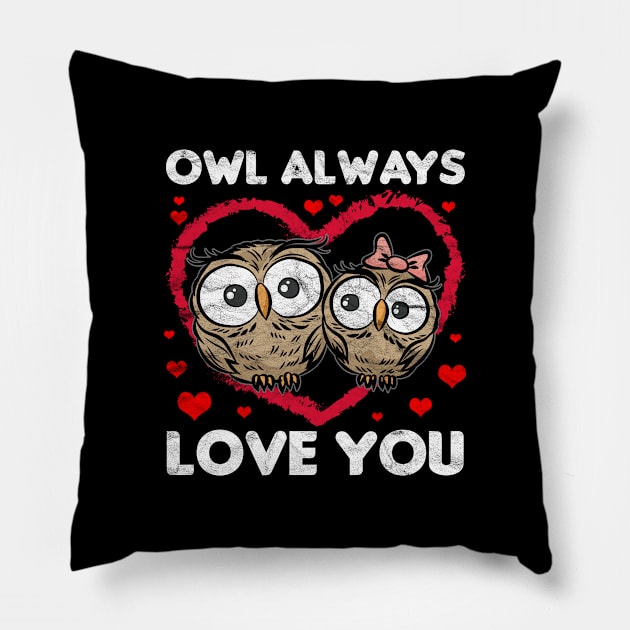 VALENTINE - Owl Always Love You Pillow by AlphaDistributors