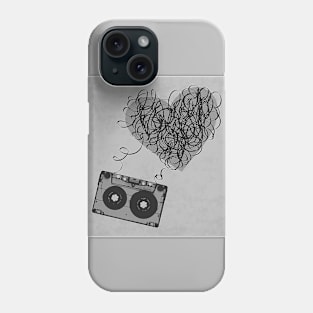 RETRO CASSETTE LOVE Phone Case