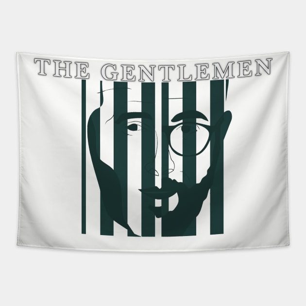 THE GENTLEMEN Tapestry by Abstrack.Night
