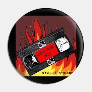 ALL2REELTOO DIRECT FROM HELL LOGO Pin