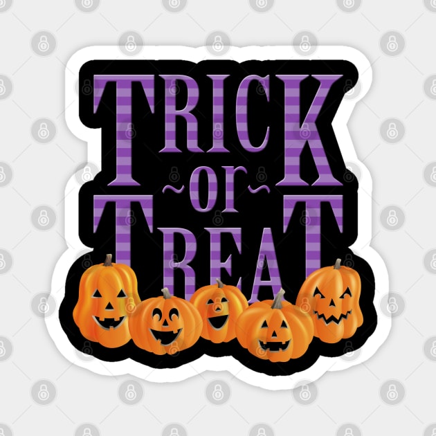 Trick or Treat Magnet by PollyChrome