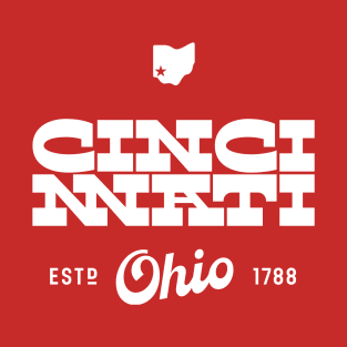 Cincinnati Vintage Inspired T-Shirt