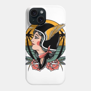 motor girl Phone Case