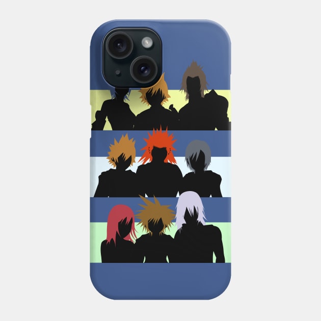 Kingdom Hearts Trio Phone Case by Nykos