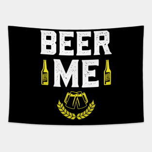 Beer Me Funny St. Patrick's Day Tapestry