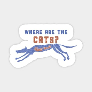 Where are the cats? Magnet