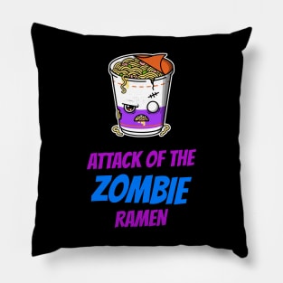 Halloween Cute Zombie Ramen Pillow