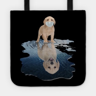 Labrador Dogs Lover - Labrador Face Mask Funny - Labrador T-Shirt Tote