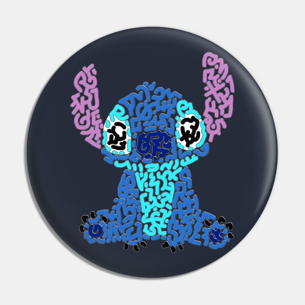 Stitch Pin by Karotene