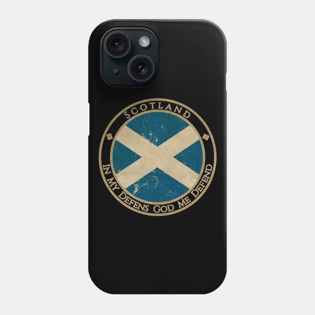 Vintage Scotland Europe European EU Flag Phone Case by DragonXX