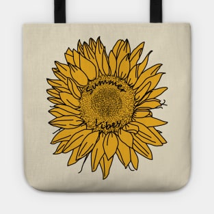 Sunflower Summer Vibe Tote