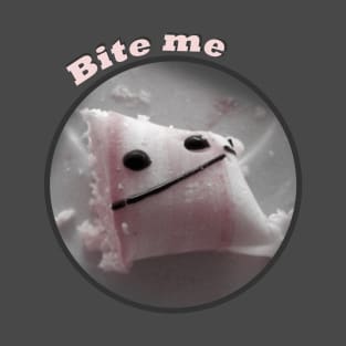 Bite me Smiley Cake T-Shirt