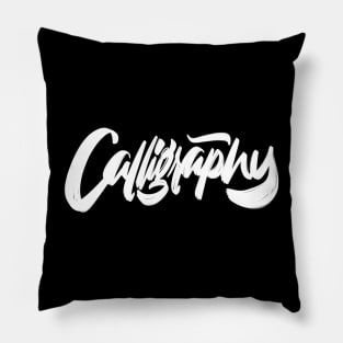 Handlettering “Calligraphy” Pillow