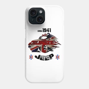 Jeep Bullets Silver Logo iPhone Case - Jeep Wavers