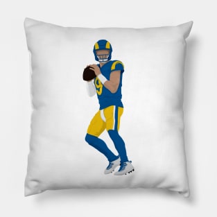 Football player in action Pillow