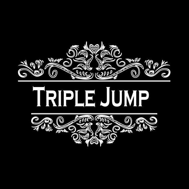 Triple Jump Sport Art by My Artsam