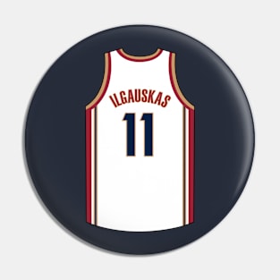 Zydrunas Ilgauskas Cleveland Jersey Qiangy Pin