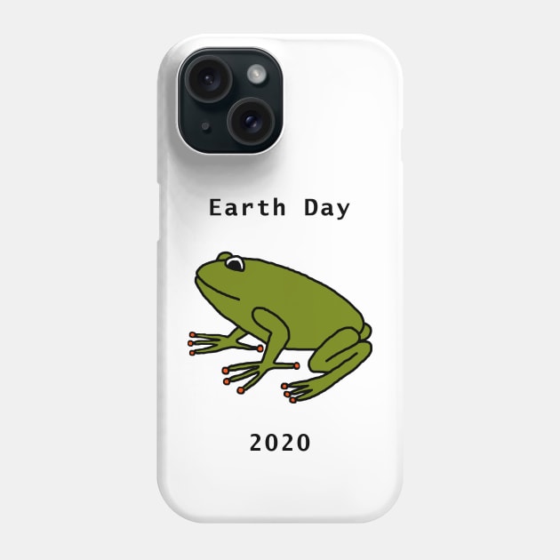 Frogs for Earth Day Phone Case by ellenhenryart