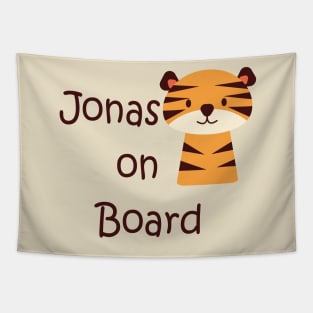 Jonas on board sticker Tapestry