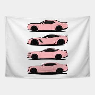 AMERICAN MUSCLE PINK Tapestry