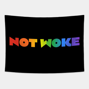 Not Woke Tapestry