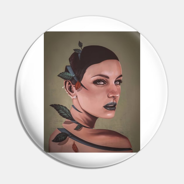 Autumn girl Pin by ElenaM