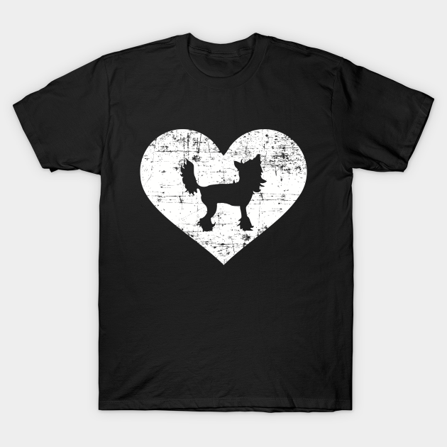 Discover Chinese Crested Heart - Chinese Crested - T-Shirt